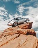 Porsche 911 Stranded in the Desert rendering