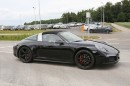 Porche 911 Targa GTS spyshots