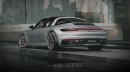 Porsche 911 "Targa Limo" Looks Like an Open-Air Panamera Alternative