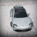 Porsche 911 Taycan Turismo - rendering