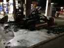 Porsche 918 Spyder on fire in Canada