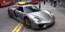 Porsche 918 Spyder Driver Scrapes Carbon Splitter In London
