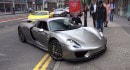 Porsche 918 Spyder Driver Scrapes Carbon Splitter In London