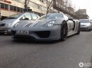 Porsche 918 Spyder with Grayscale Martini Livery