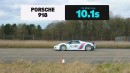 Porsche 918 v Ferrari SF90