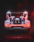 Porsche 920 rendering