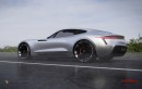 Porsche 929 design study by transportation designer John Mark Vicente