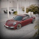 Porsche 911 “Quatarga” Top Panamera four-door rendering by sugardesign_1