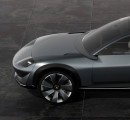 Porsche compact wagon rendering
