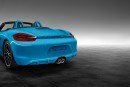 Porsche Boxster in Riviera Blue