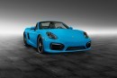 Porsche Boxster in Riviera Blue
