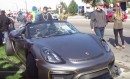 orsche Boxster Spyder Crashes Into Crowd at Boise Cars and Coffee