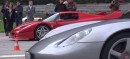 Porsche Carrera GT Drag Races Ferrari F50