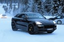 Porsche Cayenne Coupe Does BMW X6 Rival Impersonation During Winter Testing