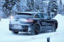 Porsche Cayenne Coupe Does BMW X6 Rival Impersonation During Winter Testing