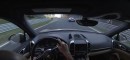 Porsche Cayenne Diesel Passing GT3s, Huracan Performante on Nurburgring