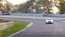 Porsche Cayman Flies Over Crashed Cayman GT4 on Nurburgring