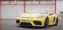 2021 BMW M4 Competition Vs Porsche 718 Cayman GT4 track battle