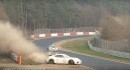 Porsche Cayman GT4 Clubsport Crashes on Nurburgring