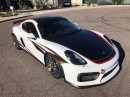 Porsche Cayman GT4 Gets Tricolor Race Livery