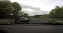 Porsche Cayman GT4 Nurburgring crash