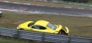 Porsche Cayman GT4 Nurburgring Crash