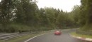 Cayman GT4 Nurburgring spin