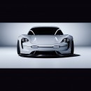 Porsche Electric Sportscar Rendered