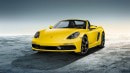 Porsche 718 Boxster S in Racing Yellow by Porsche Exclusive Manufaktur