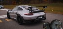 Porsche GT2 RS Boldly Challenges Ducati Panigale V4 S, Just Doesn't Have Enough Power