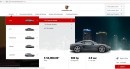 NEW 2017-style Porsche website