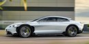 Porsche Landjet Flagship electrified sedan by motor.es and kolesa.ru