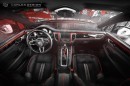 Porsche Macan extreme interior by Carlex Design: dashboard