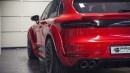 Porsche Macan Gets Prior Widebody Kit and 22" Vossen Wheels