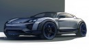 Porsche Mission E Cross Turismo Concept