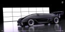 Porsche Mission S hyper minivan concept