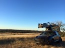 Porsche Cayenne Turbo camera car in Texas
