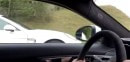 Porsche Panamera Turbo S vs. Jaguar F-Type R Coupe Drag Race