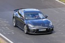 Porsche Panamera Turbo Spied Testing New Aerokit