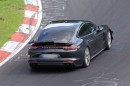 Porsche Panamera Turbo Spied Testing New Aerokit
