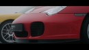 Porsche 911 Turbo generations Drag Race