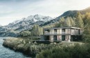 The Floating House is an F.A. Porsche design for Griffner, will be modular and customizable