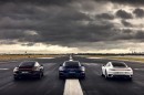 Porsche 911 Turbo S Sydney Airport Launch Control event