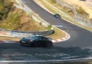 Porsche Taycan Chases 2020 911 Turbo on Nurburgring