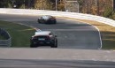 Porsche Taycan Chases 2020 911 Turbo on Nurburgring