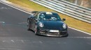 Porsche Taycan Chases 992 Turbo on Nurburgring