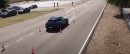 Porsche Taycan Cross Turismo moose test
