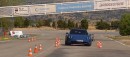 Porsche Taycan Cross Turismo moose test