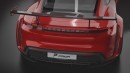 Porsche Taycan Gets Widebody Kit from Prior Design, Looks Like a GT3 RS