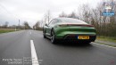 Porsche Taycan RWD Autobahn test by AutoTopNL